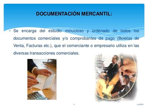 1los Documentos Mercantiles