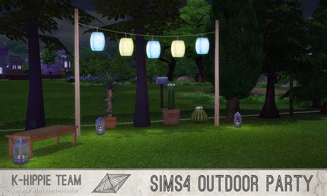 5 Breezy Lanterns Outdoor Party Serie Volume 1 Sims 4 Outdoor