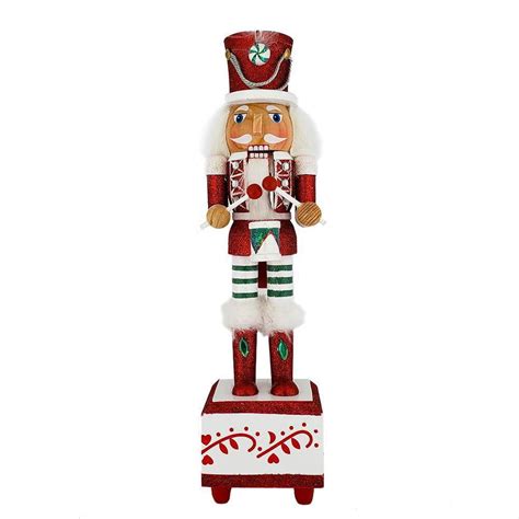 Candy Cane Nutcracker Suite March Music Red And Green 12 Inch Walmart