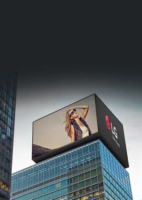 Commercial Signage Outdoor Digital Screens Lg Africa Business