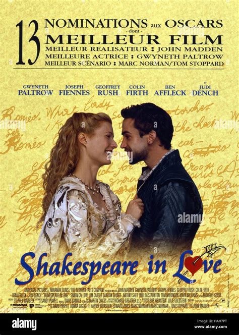 shakespeare in love year 1998 usa director john madden gwyneth paltrow joseph fiennes movie