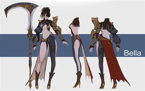 Scythe Girl By Victorbang On Deviantart Concept Art Characters