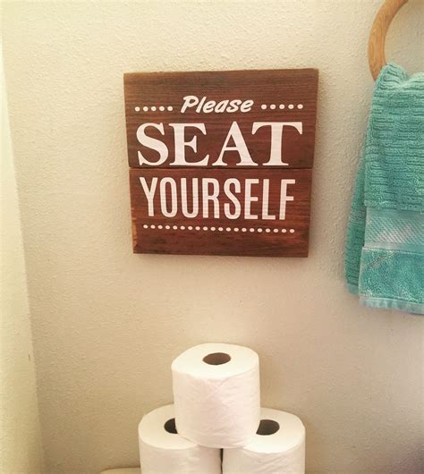Funny Bathroom Sign Made By Farmhouse Clutter Facebook Com Farmhouseclutter Baby Bath Seat