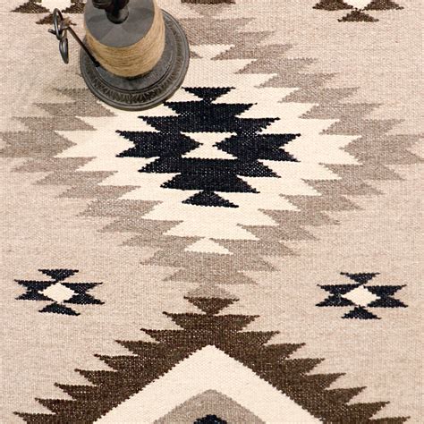 Navajo Style Hand Woven Wool Area Rug V39 Pasargad Touch Of Modern