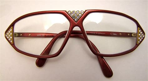 Cazal Rhinestone Designer Eyeglasses Vintage By Ifoundgallery