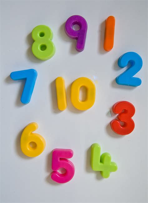 Magnetic Numbers A Set Of Magnetic Numbers Jeremy Hemus Flickr