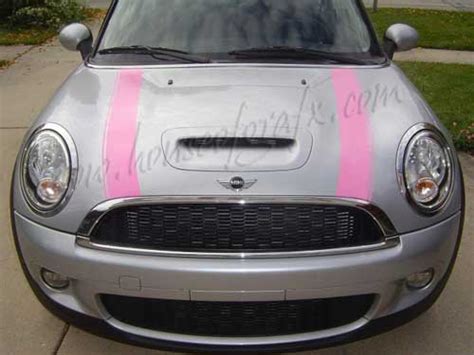 Mini Cooper Hood Bonnet Decal Decals Graphics With Pin Stripe 19