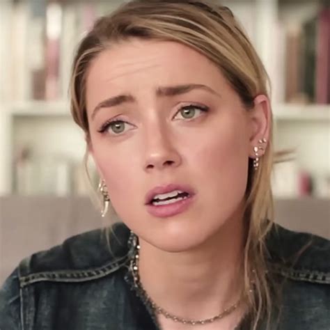 Amber Heard Fights Back Tears As She Opens Up About Her Own Experience With Domestic Violence