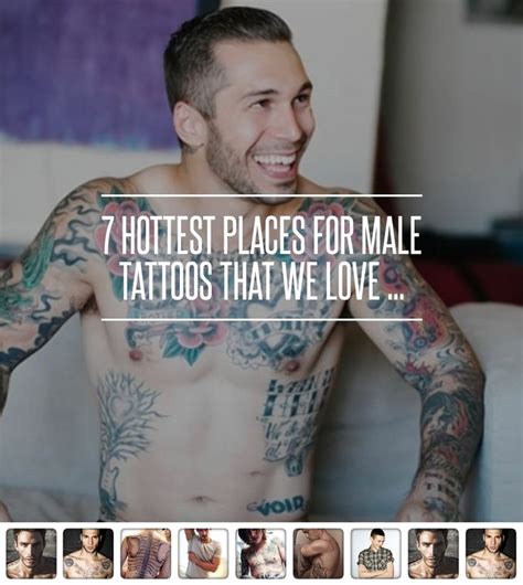 7 Hottest Places For Male Tattoos That We Love Back Tattoos For Guys Places To Get