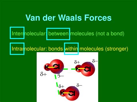 Ppt Van Der Waals Forces Powerpoint Presentation Free Download Id
