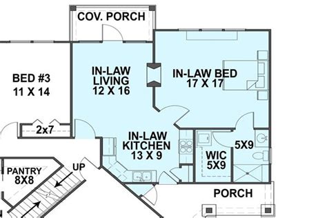 Detached mother in law suite home plans inspiration. Mother-in-Law House Plans | The Plan Collection