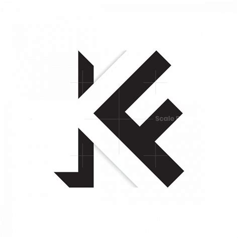letter kf fk logo letter logo design negative space logos lettering