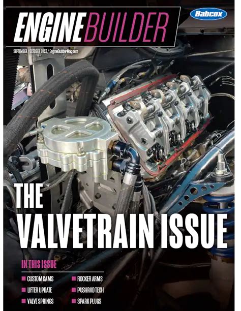 Engine Builder Septemberoctober 2023 — Magazine Pdf