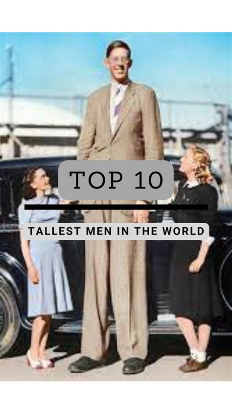 Get Ready To Be Amazed By The Worlds Tallest Men This Video Showcases