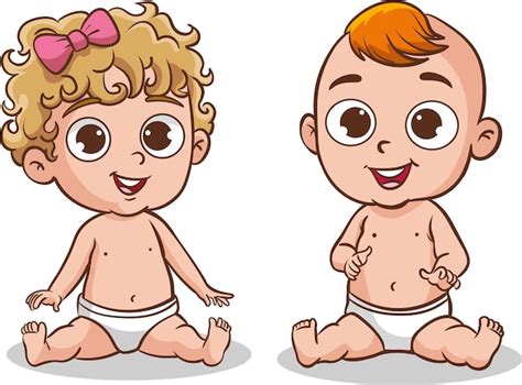 Naked Baby Vectors Illustrations For Free Download Freepik