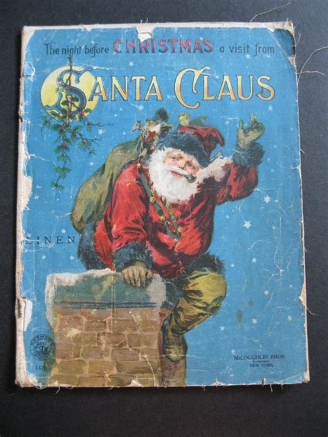 The Night Before Christmas A Visit From Santa Claus By Moore Clement C