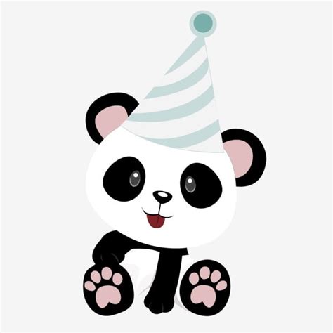 Commercially Available Hd Transparent Cute Birthday Pandas Are