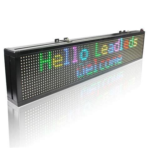 Indoor Led Display Programmable Scrolling Message Led Sign Board For