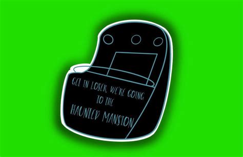 Disney Haunted Mansion Doom Buggy Sticker Etsy
