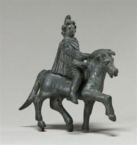Statuette Of Mithras On Horseback Date 1st 2nd Century Culture