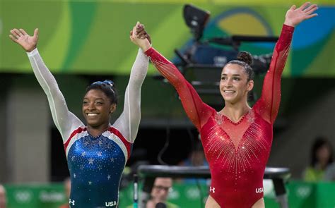 Rio Olympics 2016 Gymnastics Simone Biles Wins All Around Gold Daily News