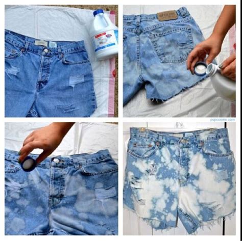 Bleach Shorts Are A Super Cool Way To Make Your Jean Shorts Fun And
