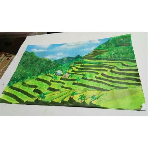 Rice Terraces Drawing For Kids Longji Rice Terraces With Kids World