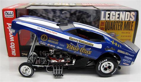 1971 Ford Mustang Blue Max Nhra Funny Car 118 Diecast