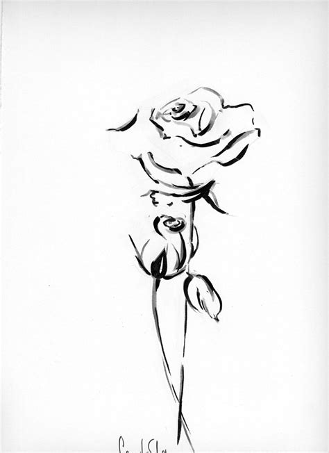 How much alcohol it takes to poison a person depends on their size (body mass) and the length of time over which the alcohol is. Original Drawing - Black and White Ink Brush Pen Drawing ...