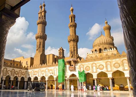 Al Azhar Mosque Islamic Cairo Egypt Time Travel