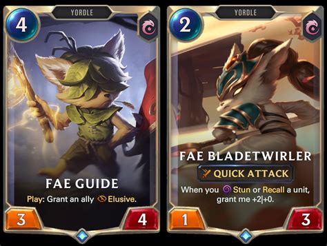 Fae Guide And Fae Bladetwirler Are Not Fae Unplayable R