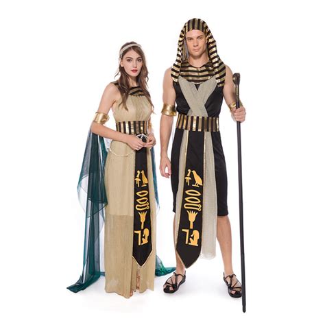 New Ancient Egyptian Pharaoh Queen Costume Cosplay Carnival Cleopatra Graduation Dresses Adult