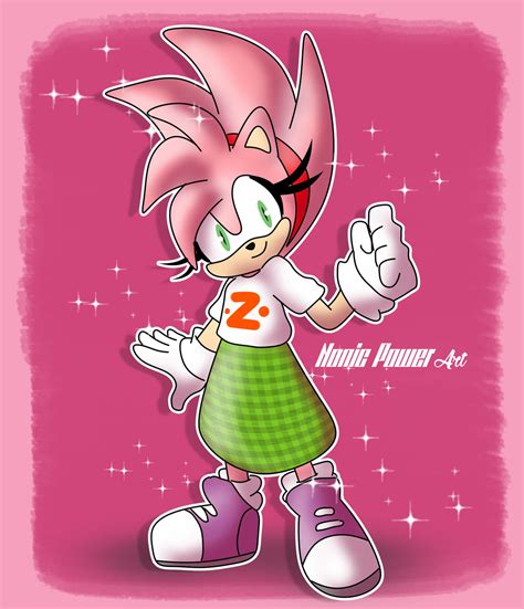 Fleetway Amy By Nonic Power By Nonicpower On Deviantart