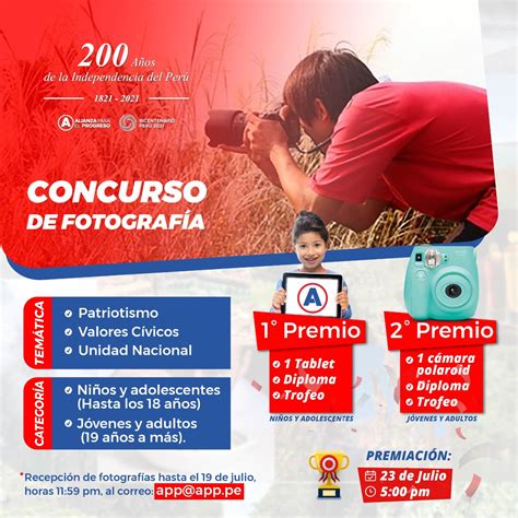 I Concurso Virtual De Fotografía Alianza Para El Progreso Portal Oficial