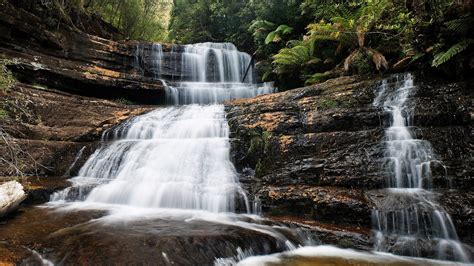 Lady Barron Waterfall In Australia Hd Wallpapers