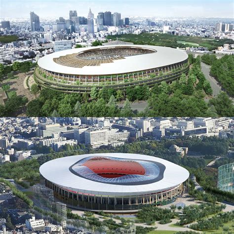 Kengo Kuma And Toyo Ito Bid For Tokyo Olympic Stadium