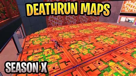 Our fortnite deathrun codes features some of the best level options for players looking to challenge themselves in the creative maps portion of the game! Fortnite Season X Deathrun Maps (With Codes) - YouTube
