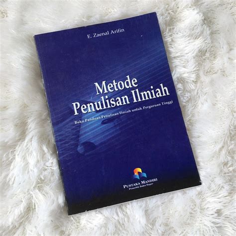 Buku Metode Penelitian Ilmiah E Zainal Arifin Buku Alat Tulis