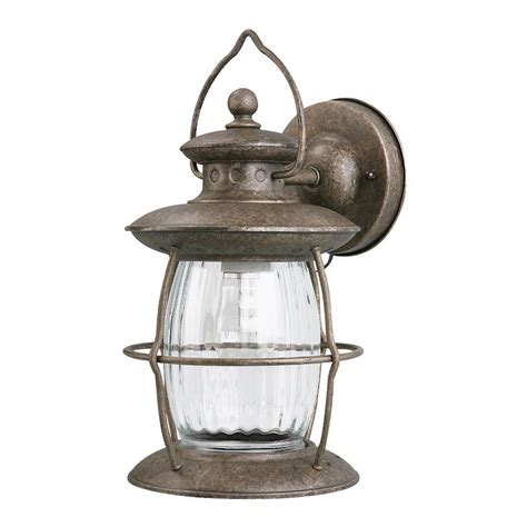 Check spelling or type a new query. Portfolio 12-5/8-in Antique Pewter Outdoor Wall Light ...