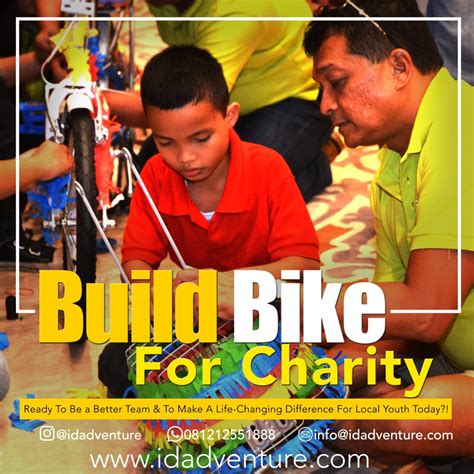 Building Bike For Charity Id Adventure