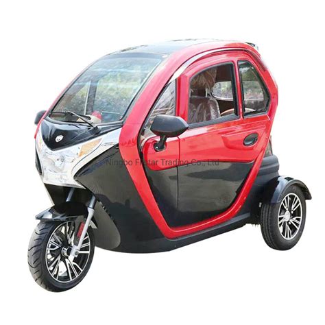 W Enclosed Electric Tricycle Eec Electric Cabin Scooter For Elderly China Enclosed