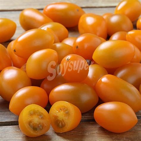 Tomate Cherry Naranja A Granel 1 Kg Aprox Bandeja De 10000 G Aprox