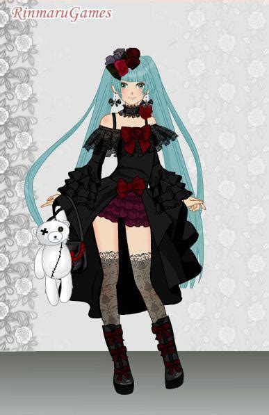 Anime Gothic Girl Dress Up Game By Pichichama On Deviantart