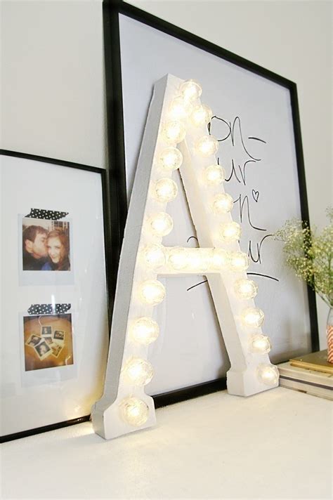 Diy Marquee Letter · How To Make A Letter · Construction On Cut Out Keep
