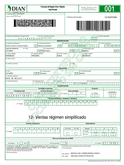 Actualice el rut en línea con y sin firma digital. RUT DIAN COLOMBIA