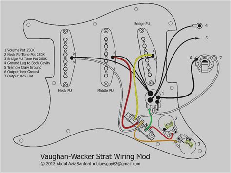 Fender strat pickup wiring diagram free download strat. Strat Wiring Diagram 5 Way Switch - Stratocaster 5 Way Switch Tricks - Electric Guitar Pickups ...