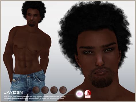 Second Life Marketplace Ethnic Skin And Shape Jayden Themeshproject