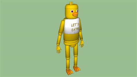 Five Nights At Freddys Chica 3d Warehouse