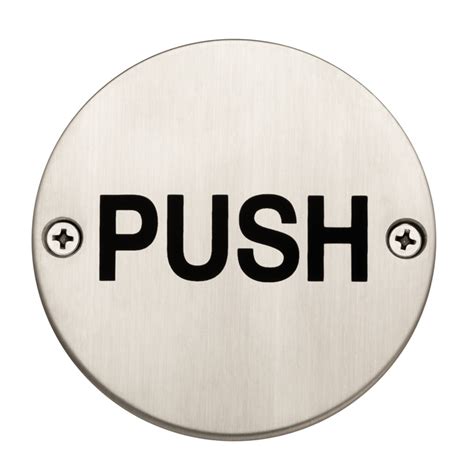 Signage - Push