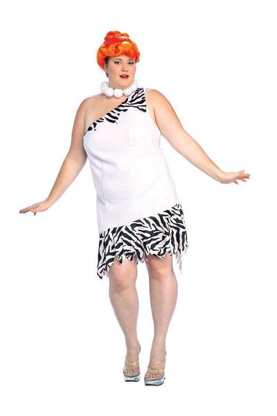 Wilma Flintstone Plus Size Adult Womens Costume Fancy Dress Disguises